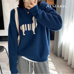 ATMARK (77까지)심플퍼피코드니트_AA39KN058G