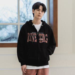 앨빈클로 Riveting 오버핏 후드 집업 AZH551 (4 COLOR)