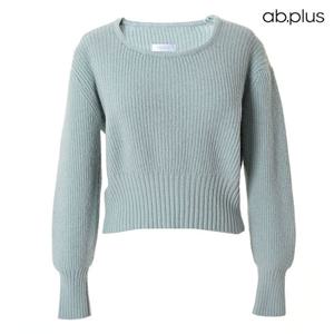 [ab.plus] 컬러 베이직 무지 포인트 니트 (LSY1MW86A)