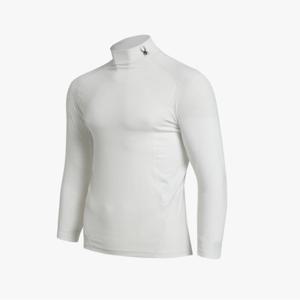 [스파이더] 남성 하이넥 3/4 슬리브 베이스레이어 SPIPCNCL531MWHT