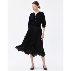 닥스 여성 24SS50%세일네이비 버튼장식 울혼방 V넥 니트 DLSW4B115N3