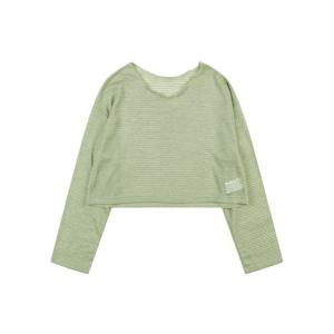 [반에이크]물결패턴 크롭니트_VB29KTQ310Z
