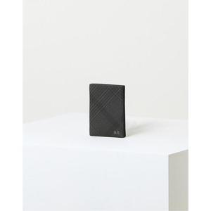 [닥스ACC][선물포장/쇼핑백동봉][EDINBURGH PVC]블랙 체크 가죽 슬림지갑 DBWA2F094BK
