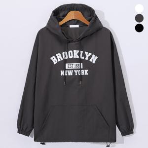 [후앙스] 오버핏 브루클린 나일론 후드 아노락 BMHD1919