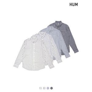 [HUM][HUM]유니) 포플린 커스텀핏 셔츠(FHNECSL717P)