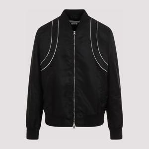 알렉산더맥퀸 파이핑 하네스 재킷 794249.QRAAK 1000 BLACK