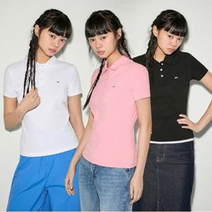 [공식][타미진스] (T32E1TKT01TWT1) 슬림 에센셜 폴로 셔츠 3종