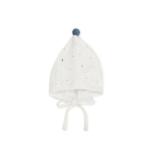 [블루독베이비8] FW24 BI모달방울모자 HJ (44A7001005) (BLUEDOG BABY 유아 출산 백일 선물 도트 강아지 내