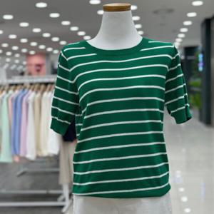 [숲]코튼혼방 라운드넥  반팔니트/ OA6SKT0A