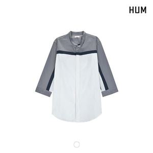 [HUM]남) 헨리넥 절개 7부 셔츠 (H172M222A)