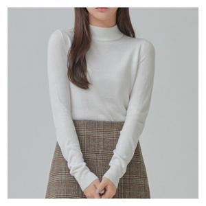 [미쏘][미쏘]반하이넥 베이직 풀오버(MIWKAB160T)