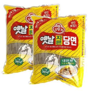 오뚜기 옛날 자른당면 1kg 2개