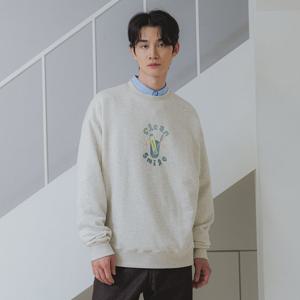 앨빈클로 클린앤스마일 오버핏 맨투맨 MAR670
