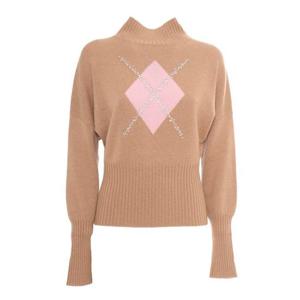 막스마라 스튜디오 터틀넥 2426366062600 6 CAMEL 225898 Brown