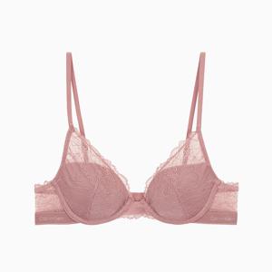 여성 모던 코튼 레이스 AF 플런지 브라 QF7978AD-VLZ