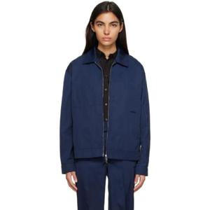 25 FW 소울랜드 여성 네이비 윈덤 재킷 231621F063002