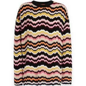 미소니 스웨터 DS24WN10BK036W SM9FP multicolor