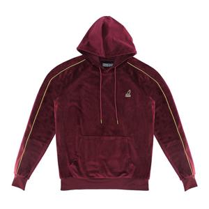 캉골 벨루어 후드티 K96176 Maroon