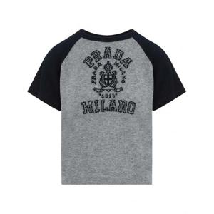 [PRADA] 여성 니트웨어 logointarsia 탑 P24N2CSOOO16M0 F0MZQ GRIGIOBLU /9