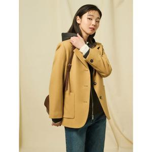 [빈폴레이디스] 울 세미 오버핏 재킷  베이지 (BF5111C02A)