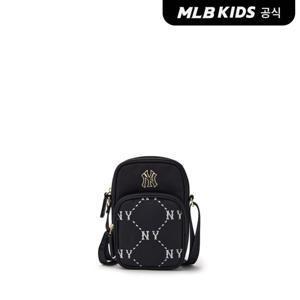 [MLB키즈 공식] 25N 다이아 모노그램 미니크로스백 NY (Black) 7ACRMD25N-50BKS