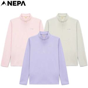 [네파][여성티셔츠](7L25401) 여성 봄여름 간절기 패스파인더 베이직 긴팔 집업티셔츠