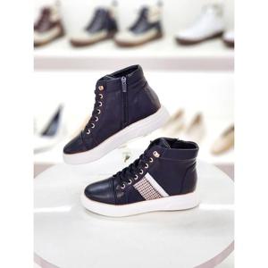 세레스 세이브존09 엘로디 소가죽 기모 경량 하이탑 스니커즈 (4cm) CR20231G