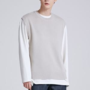 [스파오]라운드넥 베스트 (SPKVC12C05-T)