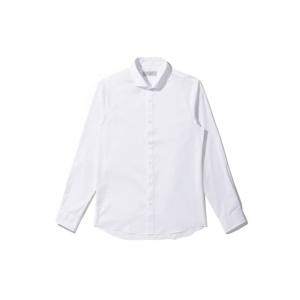 [커스텀멜로우]베이직 호리존탈 카라 드레스 셔츠 C9SAM24002WHX LN