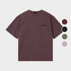 [버커루]남녀공용 루즈핏 드롭숄더 반팔 티셔츠 B252Z1004P