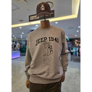 [지프] JEEP 1941 베어 맨투맨 티셔츠 JQ8TSU897