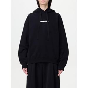 질샌더 후드 티셔츠 J40GU0123J20039 001 Black