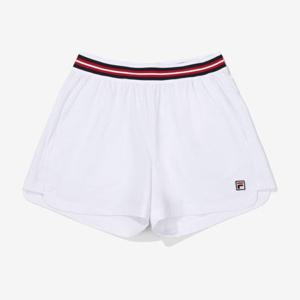 휠라반바지 TQJ FS2TRF2351F-WHI 테니스 반바지