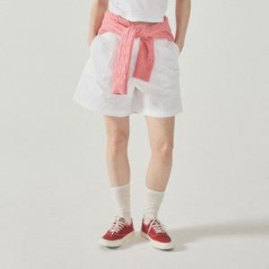 [후아유]여성 Cooling Pin Tuck Chino Shorts WHTHF2433F