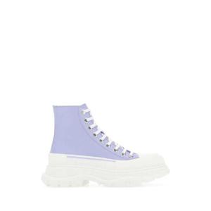 ALEXANDER MCQUEEN 라일락 가죽 트레드 슬릭 스니커즈 702041WHZ62 5439