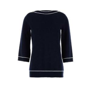 GUCCI Navy blue wool oversize sweater 813812XKEHH 4137