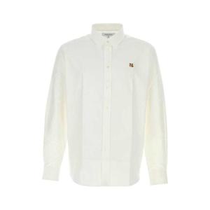 MAISON KITSUNE White oxford shirt MM00408WC5012 P100