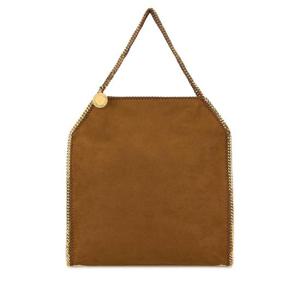 STELLA MCCARTNEY 캐멀 알터매트 팔라벨라 쇼핑백 7B0127WP0543 5742