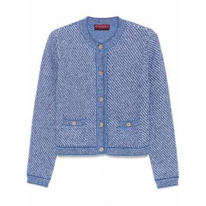 [GUCCI] 여성 스웨터 818643 XKENR4179 라이트 DENIM/WHITE /10