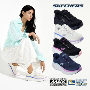 스케쳐스 25FW 여성 맥스쿠셔닝 슬립인스 워킹화