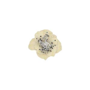 Valentino Luminous Flower 로고 플라크 타이 클립 6Y2J0T01GCT R4F TP934403826
