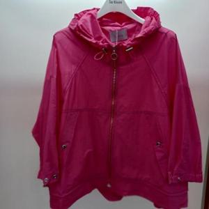 Latium HC06 국내생산 스판 팔뚝품편한 루즈핏 언발 7부반팔 쨍한칼라 집업 점퍼 T2523jp08P