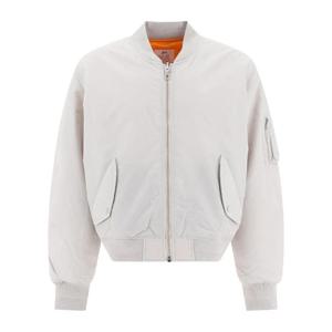 STUSSY Built  reversible bomber jacket 1157430008 GREY