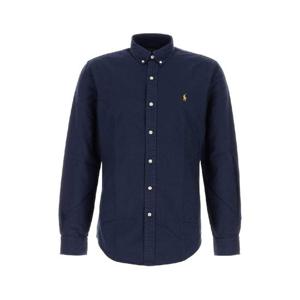 POLO RALPH LAUREN Navy blue oxford shirt 710767828 007