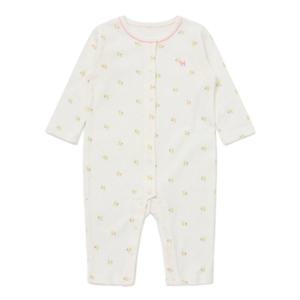 [블루독베이비8] FW25 플라워아일렛우주복 HJ (45A7004107) (BLUEDOG BABY 유아 출산 백일 선물 도트 강아