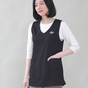 [애비뉴투지]송송 얇은 브이 핫픽스 보석 봄 여름 조끼 V03443