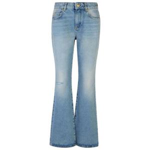 Balmain 플레어 데님 진 DF1MJ130DE53 6FC TP934842164