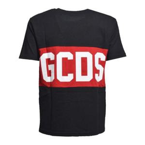 GCDS 밴드 로고 크루넥 티셔츠 A2OM2314JA3 99 TP935024655