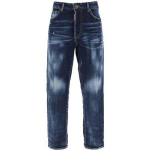 Dsquared2 스트레이트 레그 디스트레스드 크롭 진 S75LB0799S30664 470N TP942763873
