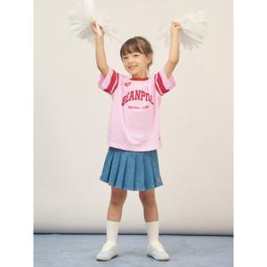 [25SS 30%][빈폴키즈] BP FOOTBALL CLUB 저지 그래픽 티셔츠  라이트 핑크 (BI5642U93Y)